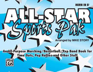 All-Star Sports Pak Marching Band Collections sheet music cover Thumbnail